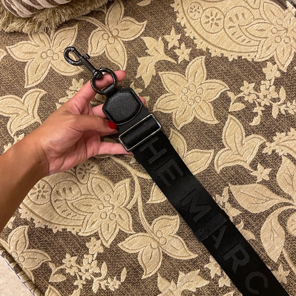 Marc Jacobs Black Crossbody Bag Leather